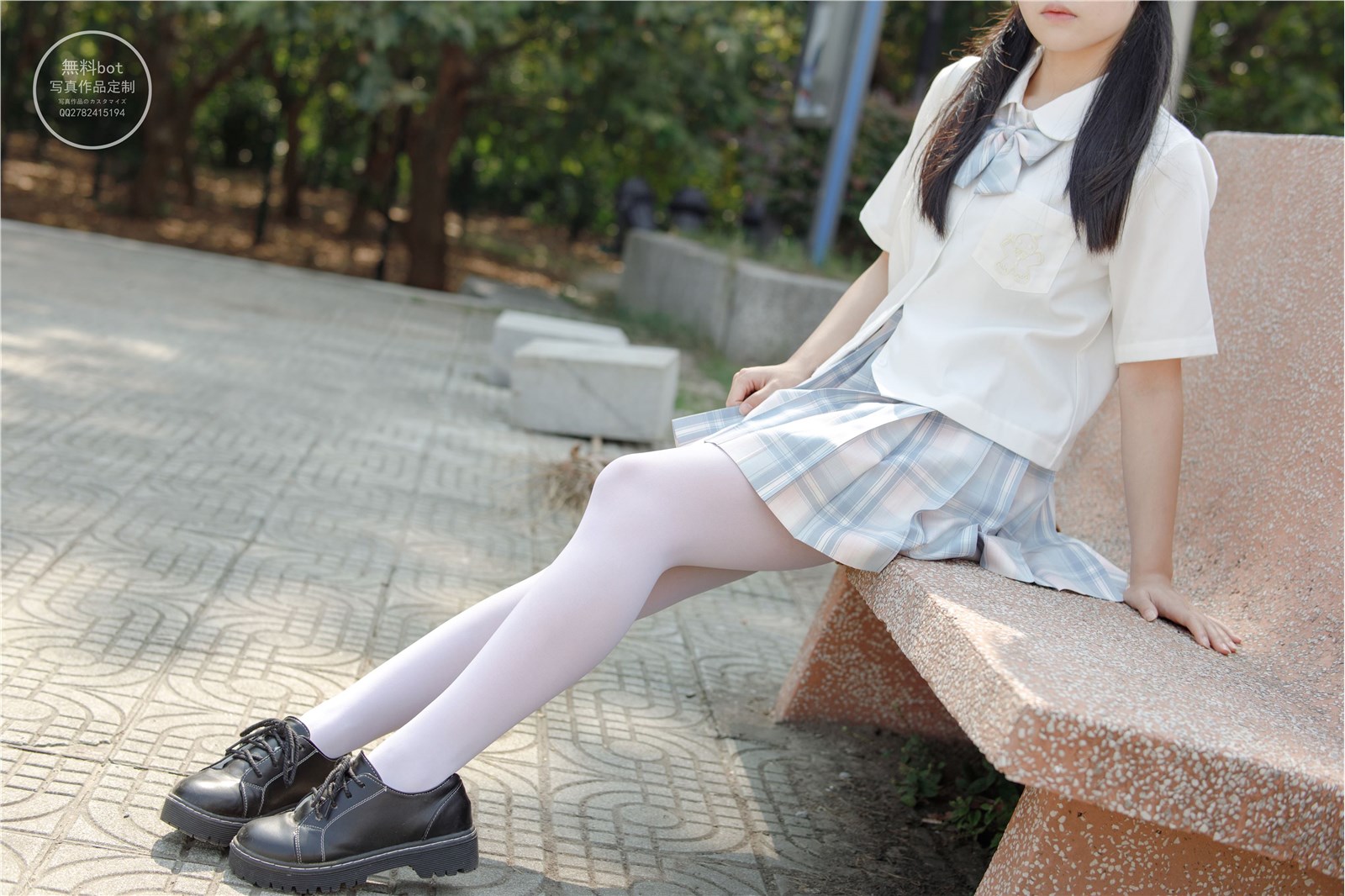 Material 001 64p xiaolanbaisi JK uniform girl(35)